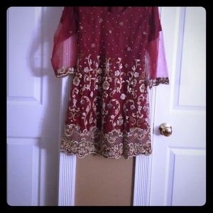 Pak8srani indian Wedding dress